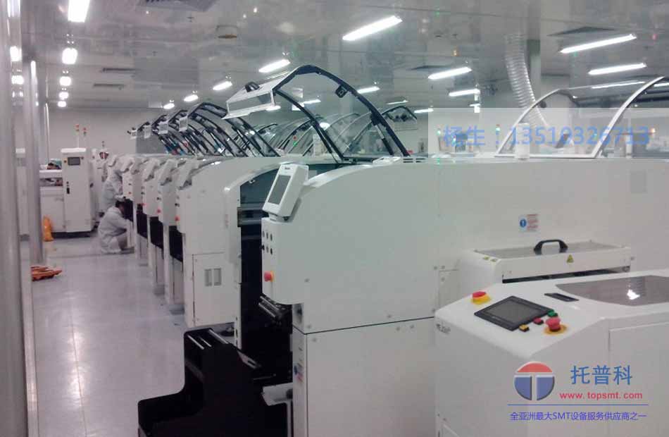 松下貼片機(jī)車間